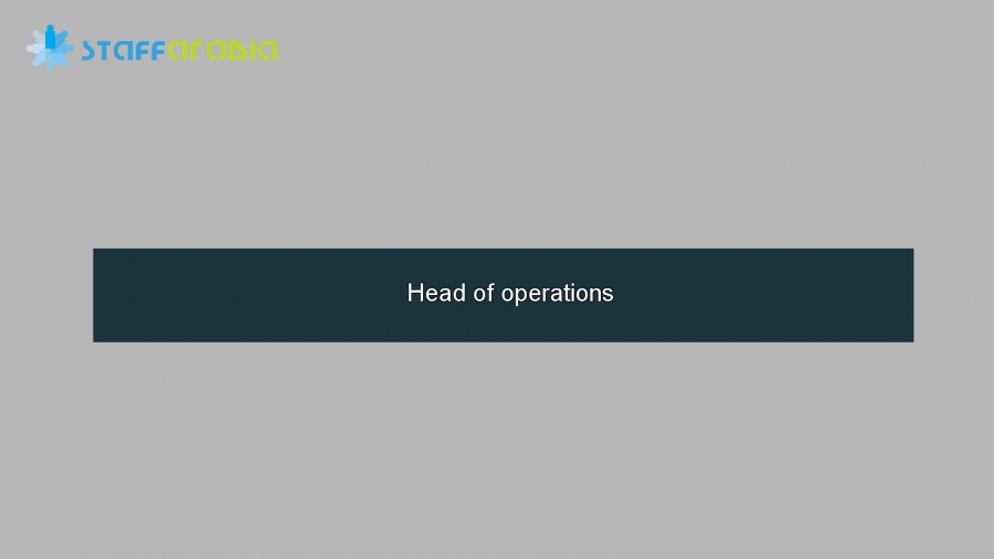 Head of operations