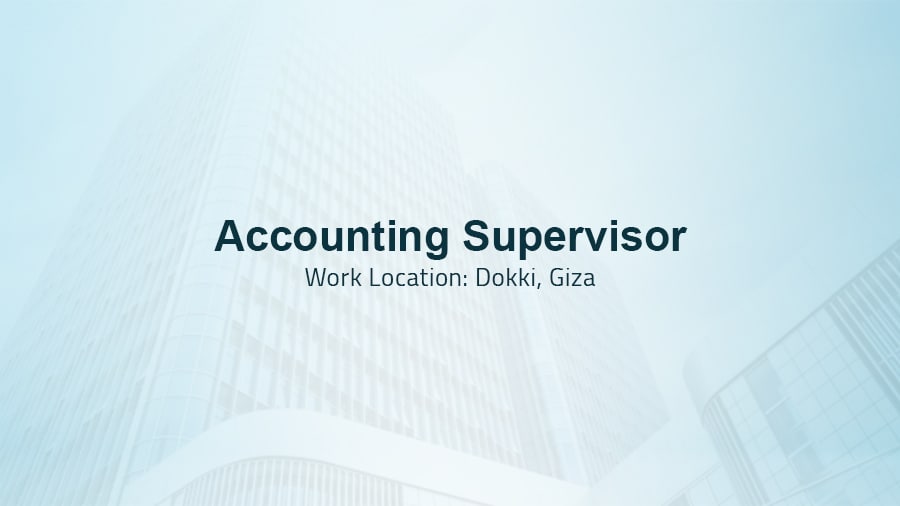 Accounting Supervisor