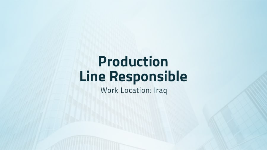 Production Line Responsible