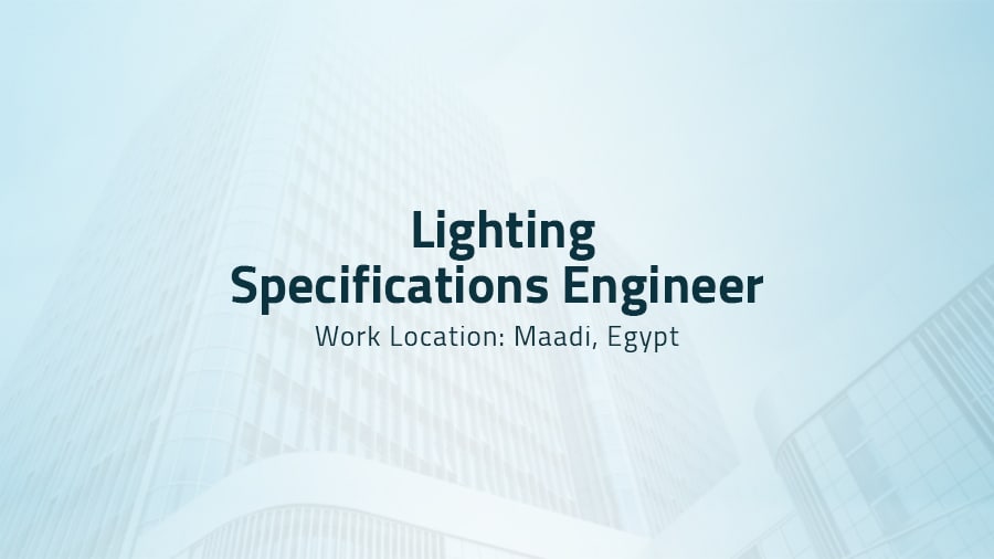 Lighting Specifications Engineer