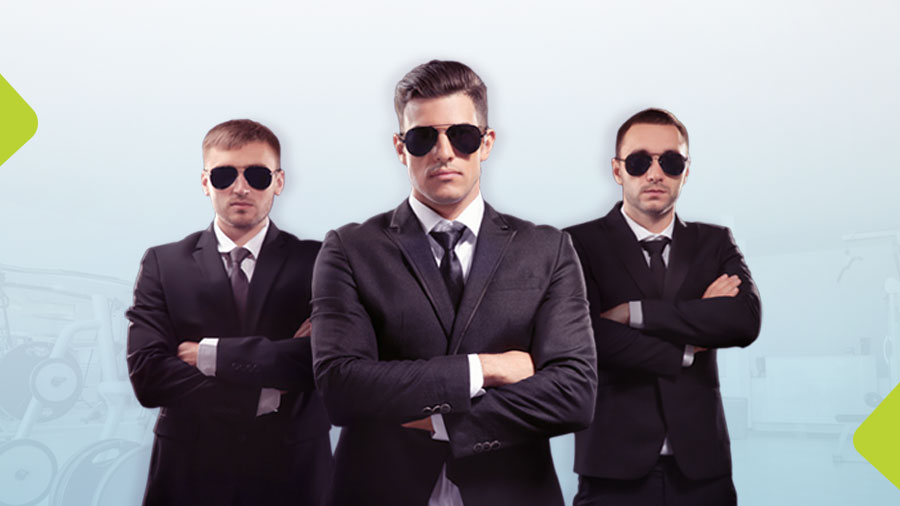 Bodyguards in Emirates