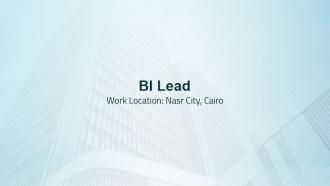 BI Lead