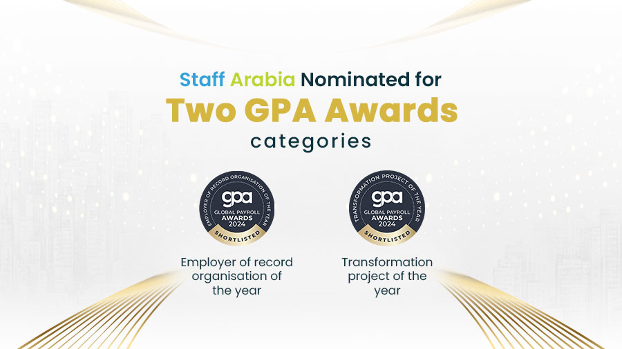 Staff Arabia nominated for Two GPA Awards Categories